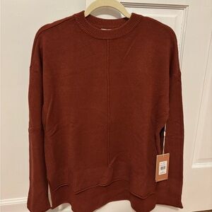 Cyrus Terracotta Sweater NWT